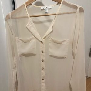 Forever 21 sheer shirt